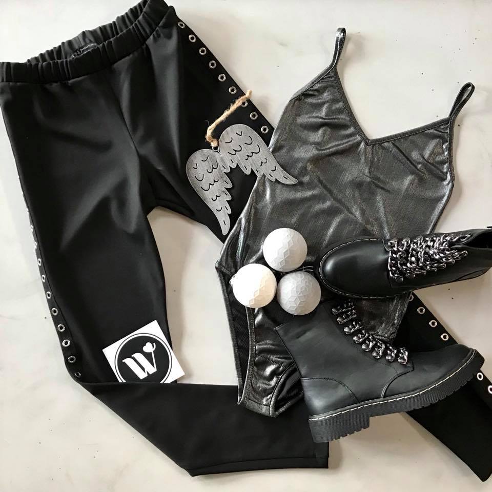 Black and Silver